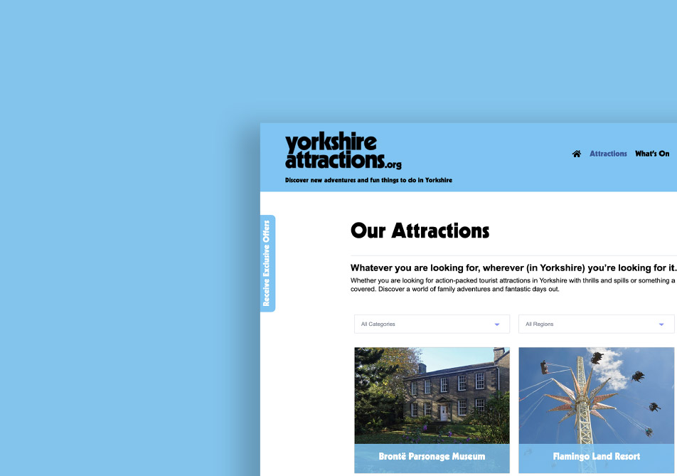 Yorkshire Attractions background